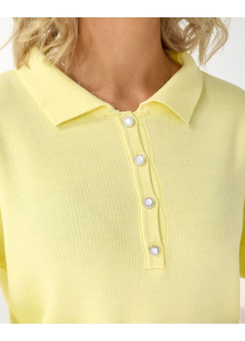 Світло-жовтий подовжений светр туреччина Osoblyva