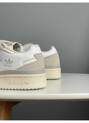 Кросівки жіночі і чоловічі Adidas Forum 84 beige white grey | Адідас Форум 84 бежеві білі сірі No Brand білі демісезони (357207852)