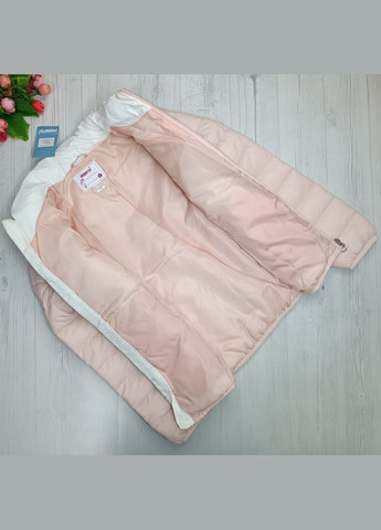 Розовая демисезонная куртка для девочки Pepperts