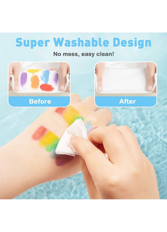 Книга для малювання пальцями з геометричними фігурами 3 в 1 на спіральках( MK95652 ) пальчикові фарби, штампіки, альбом Mirola (368754587)