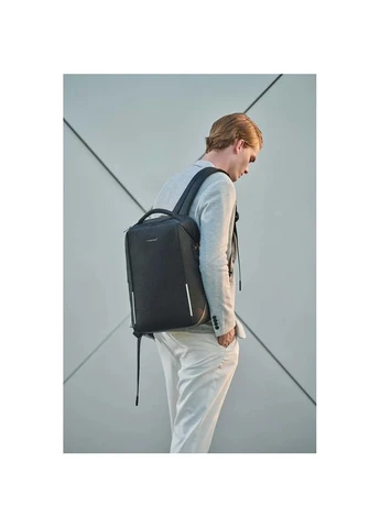 Рюкзак Tigernu 15.6" Нейлон 45х30х15 см Чорний No Brand T-B3655 (401165408)