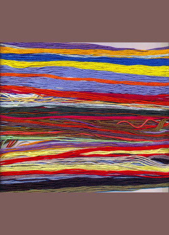 Набір для вишивання за нанесеною на канву схемою "Tropical fish 6". AIDA 14CT printed, 36*44 см Joy Sunday (313614598)