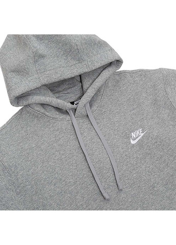 Чоловіче Худі CLUB HOODIE PO BB Сірий Nike (367593374)