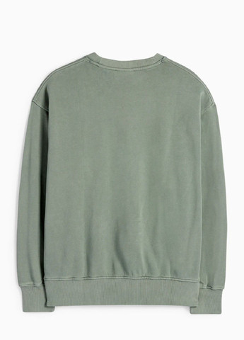 Зеленый свитшот C&A надпись (361675909)