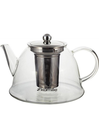 Чайник стеклянный заварочный со съемным ситечком (0784s) 800 мл Kamille (289459829)