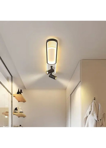 Світильник світлодіодний з пультом EDINBURGH 70+4W 2LR APP 1000x160мм Чорно-білий ESLLSE (370948888)