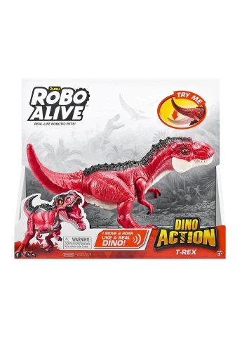 Інтерактивна іграшка Тиранозавр Pets & Robo Alive 7171 зі звуком No Brand (339776274)