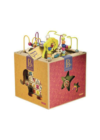 Развивающая деревянная игрушка Зоо-Куб Battat (342752541)
