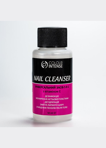Универсальное cредство для обезжиривания ногтей Nail Cleanser 5 в 1 50 мл Colour Intense (338426724)
