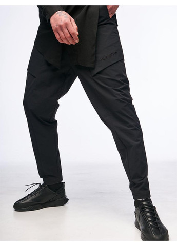 Карго штани з стрейч нейлону "SM-2421", чорний. Vakko (373714158)