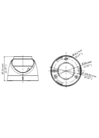 Камера відеоспостереження DS-2CE72DFT-F (3.6) Hikvision DS-2CE72DFT-F (3.6) (276533548)
