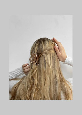 Крабик для волос девушкам капля лео Женский аксессуар для волос Miso (293241636)