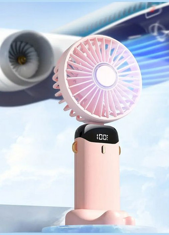 Вентилятор акумуляторний з дисплеєм N15Pinc No Brand (317969518)