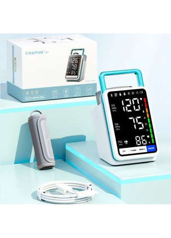 Високоточний тонометр з USB зарядкою портативний вимірювач артеріального тиску (009L) No Brand (360867181)