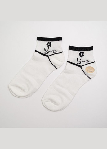 Белые набор носков женских бамбуковых 10 пар youstar 107 низкие 37-41 белый GM Textile (339042282)