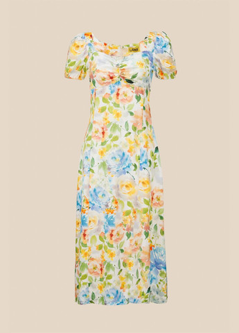 Комбінована повсякденний сукня з візерунком жіноча wtc02318 shop (2000990655608) LAWA