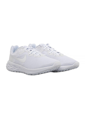 Белые демисезонные кроссовки revolution 6 nn Nike