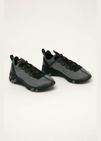 Черные кроссовки Nike React Element 55 CI3831