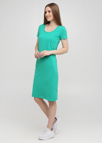 Зелена кежуал сукня C&A однотонна
