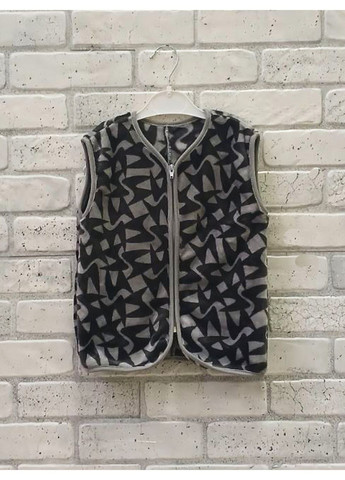 Детский теплый жилет на молнии вельсофт махра зимний No Brand (315701341)