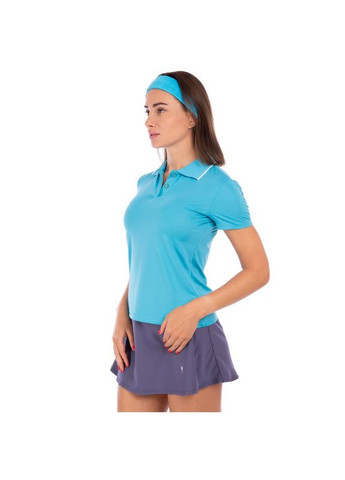 Футболка поло женская LD-7316W Голубой (06506046) Lingo - (296687671)
