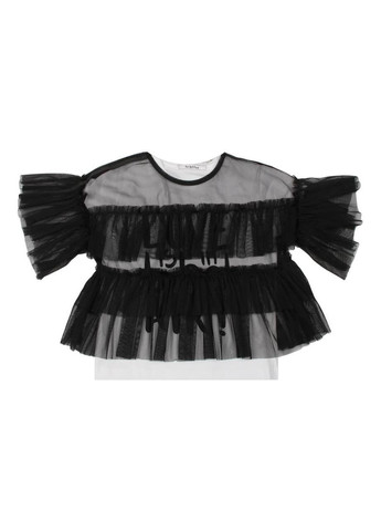 Чорна футболка To Be Too