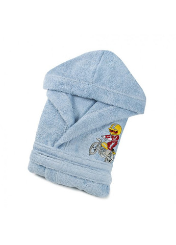 Халат дитячий Train moto 3-4 роки блакитний зріст 98-104 см Lotus (360407579)