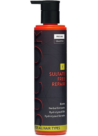 Бессульфатный восстанавливающий шампунь для всех типов волос Sulfate Free Repair Shampoo 250ml. SUCCOR (368639454)