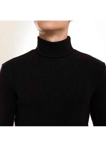 Стильный мужской гольф приталенный черный No Brand (365968092)