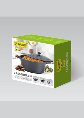 Кастрюля с крышкой Cast 6,3л 4528MR Maestro (316515682)