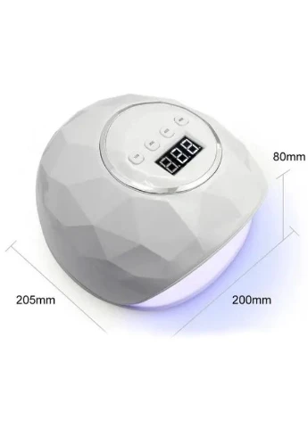 Лампа для маникюра и педикюра UVLED SUN F6 86 Вт для сушки гель лака Белая No Brand (317619380)