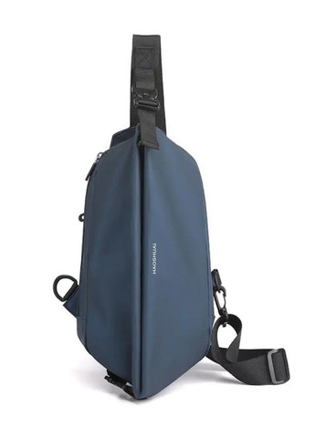 Універсальна чоловіча багатофункціональна сумка Dark Navy Blue Cyber No Brand (292015530)