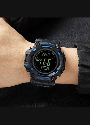 2037BU Blue электронный спортивный Skmei (326599523)