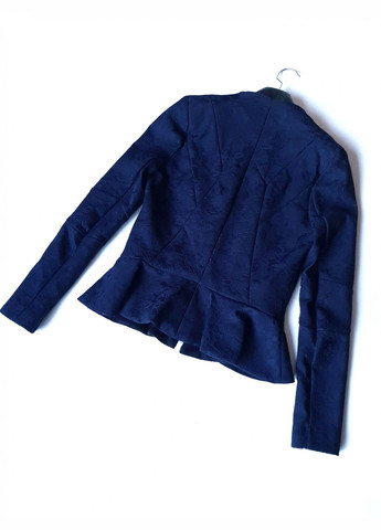 Синий женский пиджак женский синий на молнии River Island -