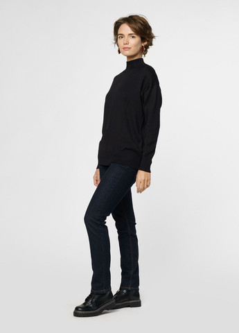 Черный зимний свитер женский черный Arber T-neck WS1 WTR-139