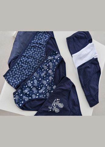 Набір жіночих трусиків тижневок батал - 7 шт Nicoletta (303617360)