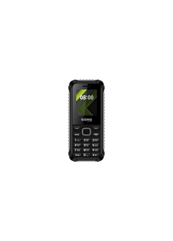 Телефон mobile Xstyle 18 Track черный/серый Sigma (279826184)