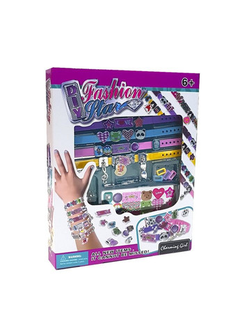Игровой набор для создания украшений для девочек "Браслет шарм и подвеска" (86846) Qunxing Toys (290841425)