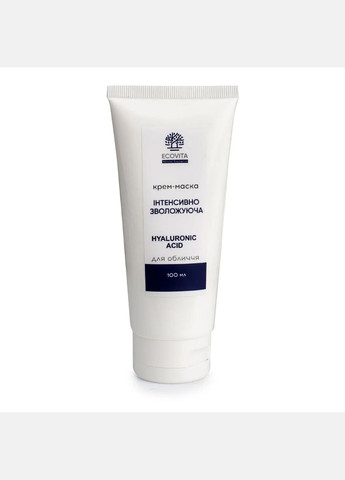 Крем-маска для обличчя з гіалуроновою кислотою "Інтенсивно зволожуюча Hyaluronic acid" 100мл Proline (331904706)
