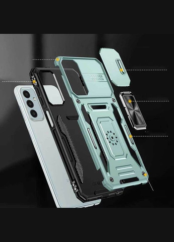 Ударопрочный чехол Camshield Army Ring для Samsung Galaxy A26 5G Light Green No Brand (344465247)