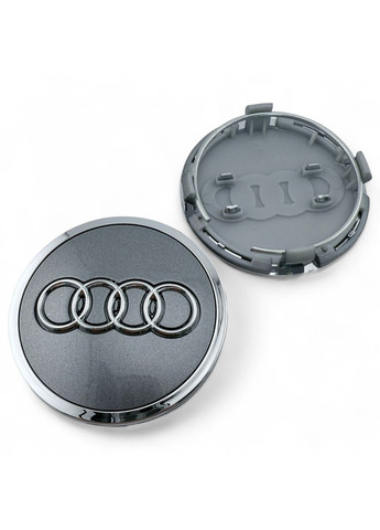 Колпачки в диски 61/58 заглушка для дисков Ауди (4 шт.) No Brand (364958889)