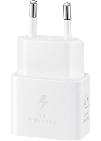 Сетевое зарядное устройство EP-T2510XWEGEU White, 25W + кабель USB Type-C Samsung (336955262)