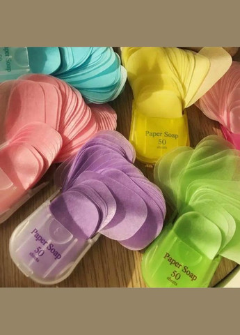 Сухое мыло с ароматом яблока 50 шт (NR0118_2) No Brand (339067171)