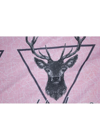 Постельное белье Бязь Ranforce Elite 17-0516 Noble deers pink King Size (2200004706894) Mirson (280801442)