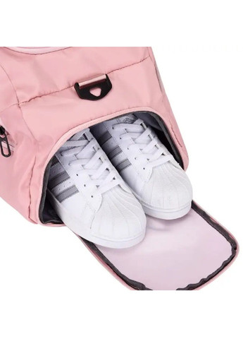 Спортивная сумка рюкзак для тренажерного зала бассейна с петлей для ручки чемодана 55х22х30.5 см (477575-Prob) Серая Unbranded (298246149)