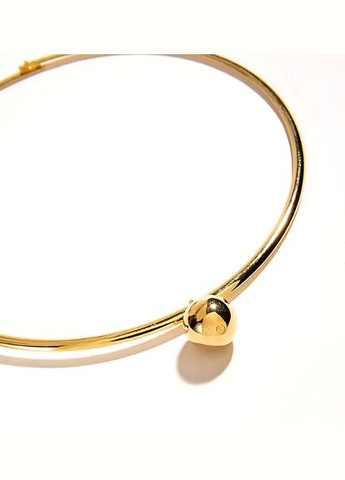 Чокер-колье металлический с кулоном шар No Brand металл (327274108)