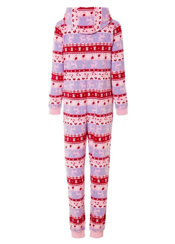 Піжама кігурумі флісова жіноча в новорічний принт Esmara (370162072)