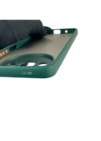Чехол для телефона Redmi A3 с высокими бортами с защитой камеры на сяоми редми а3 темно-зеленый Xiaomi (366390682)