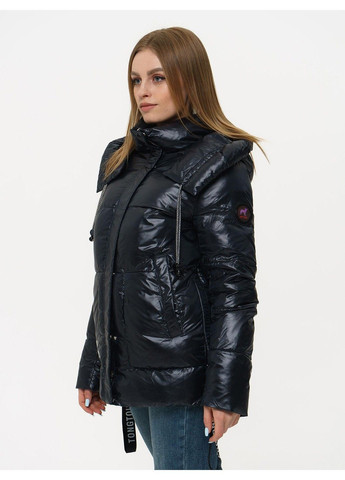 Черная зимняя женская зимняя куртка 21 - 04110 Hannan Liuni