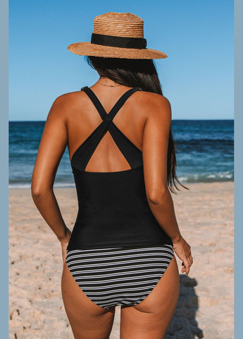 Черный летний купальник CUPSHE